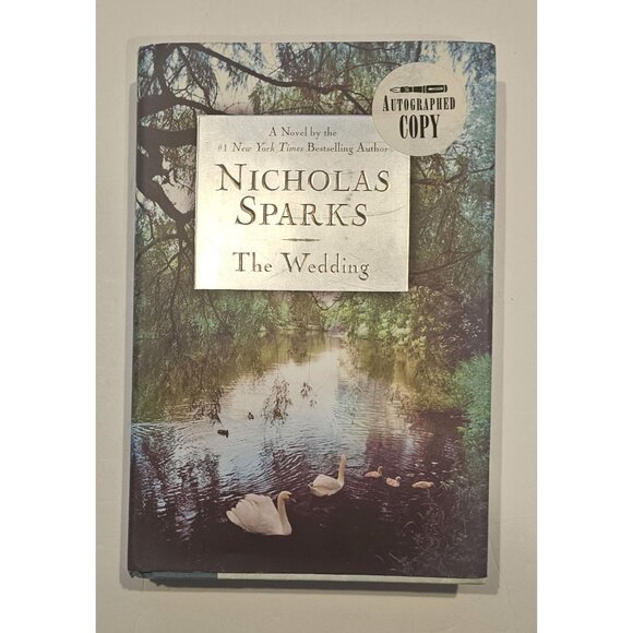 Nicholas Sparks: The‎ Wedding (Hardcover, Autographed) - Picture 1 of 3